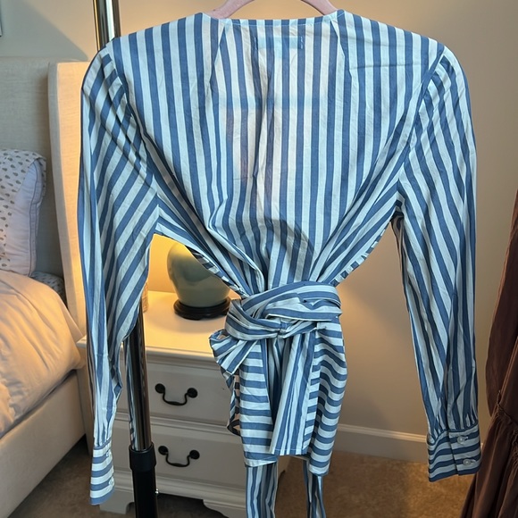 Madewell Stripe Blouse - Picture 3 of 3